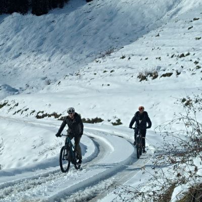 Faites du VTT... Sur la neige !